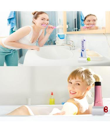 UDQYQ Toothpaste Tube Squeezer - 4 Pack High-Quality Dispenser for Toothpaste Ointments Hair Dye & More - Essential Bathroom Accessory - Buy Online on GoSupps.com