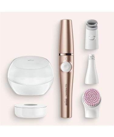 Buy Braun FaceSpa Pro 921 Beauty Set - Facial Epilator Women's Beard Remover & Skin Tightening Brush - Perfect for Clean Skin & Hair Removal - Buy Online on GoSupps.com