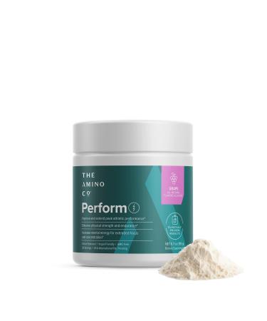 Perform Pre Workout Powder Energy Supplement with Vegan Essential Amino Acids & Creatine Preworkout Boost for Men & Women Grape (6.7 oz)