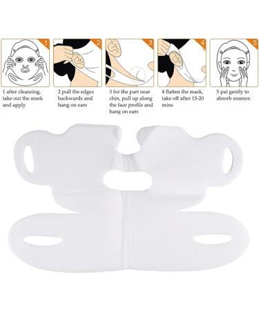 V Face Lifting Mask Facial Skin Tightening Mask Jawline Sculpting Mask for Face Skin Tightening - Buy Online on GoSupps.com