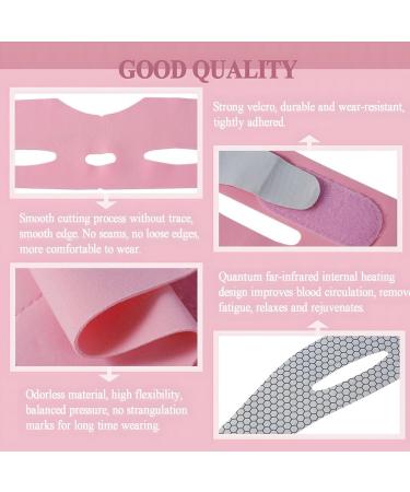 XBFOCNH V Face Masks Reusable V-Line Mask for Double Chin and Saggy Face Skin Light Pink - Buy Online on GoSupps.com
