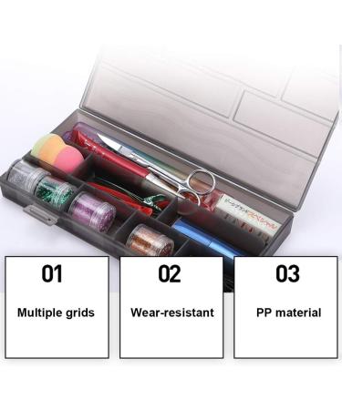 Hylotele Hairpins Organizer - 8-Cell Styling Accessories & Tools Storage Box for Hair Scissors Combs & Manicure Essentials - Buy Online on GoSupps.com