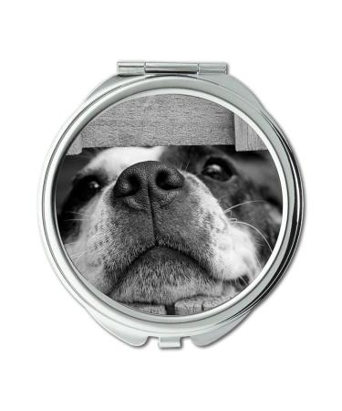 Mirror makeup mirror Dog Cute Pet pocket mirror portable mirror