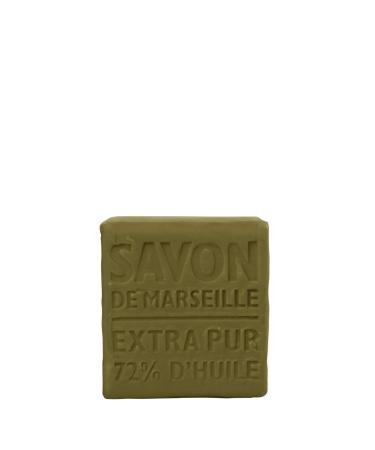 Compagnie de Provence Savon Marseille Olive Soap Cube - 400 grams - Made in France Olive Oil / Fragrance Free 13.8 Ounce (Pack of 1)