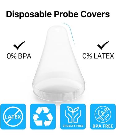 96 Counts Probe Covers Disposable Covers 96 Pcs for Ear Thermometer DET-1015 - Buy Online on GoSupps.com