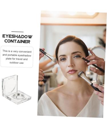 Angoily Makeup Eyeshadow 6pcs Eye Shadow Box Eyeshadow Blush for Cheeks Cosmetics Mini Eye Shadow Case Travel Portable Hongzi 4.20X4.20X1.50CM As Shown - Buy Online on GoSupps.com