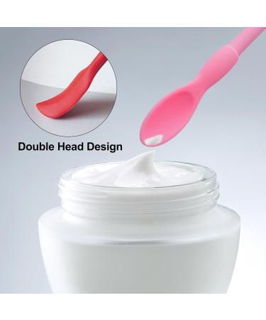 Shop Spatula Cosmetics: Reusable Silicone Makeup Spatula & Spoon for Beauty & Kitchen - Perfect for Handmade Palettes - Buy Online on GoSupps.com