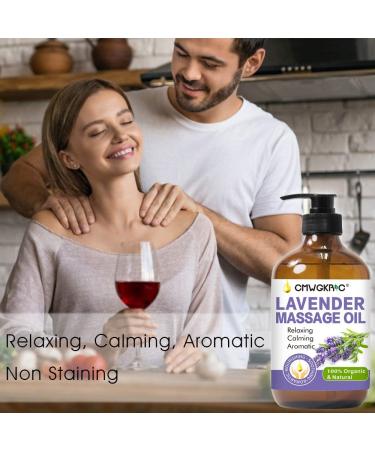 Ginger Massage Oil 2-Pack with Arnica & Lavender - Warming and Relaxing Aromatic Therapy for Sore Muscles - Includes Massage Ball - Buy Online on GoSupps.com