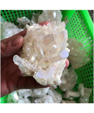 Crystal Hole Stone Crafts Natural Clear Quartz Crystal Cluster Small Stones Rare Specimen Crystal Hole - Buy Online on GoSupps.com