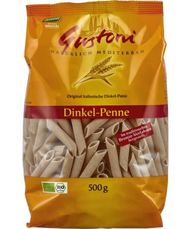 Gustoni Gustoni Organic Spelt Penne Bronze (2 x 500 g)