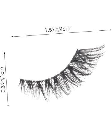 FRCOLOR 5 Pairs False Lashes Fake Eyelashes Bulk Eyelashes Eyelash Strips Eye Lash Extension Lashes Strip Lashes in Bulk Eye Lashes Makeup Lash Artificial Fiber Cosmetics End of Eye - Buy Online on GoSupps.com