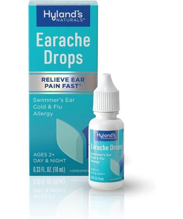 Hylands Earache Drops - 0.33 fl oz (Pack of 2) - Fast Relief for Ear Pain - Buy Online on GoSupps.com