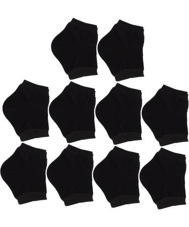 minkissy 20 Pairs Silicone Heel Socks Heel Socks for Dry Cracked Feet Cracked Heels Moisturizing Heel Socks Spa Socks Foot Protectors for Feet Portable Heel Socks Toe Socks Comfortable - Buy Online on GoSupps.com