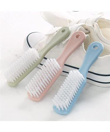 Shoe Brush Hand-held Cleaning Brush Shoe Decontamination Brush Boots Shoe Brush Cleaner Household Cleaning Sports Shoes Plastic Bristles Laundry Tools Brush(Pink) - Buy Online on GoSupps.com