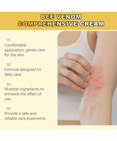 JoanofArc Bee Venom Skin Cream Sensitive Skin Tightening Care Serum for All Skin Types(2 Bottle) - Buy Online on GoSupps.com