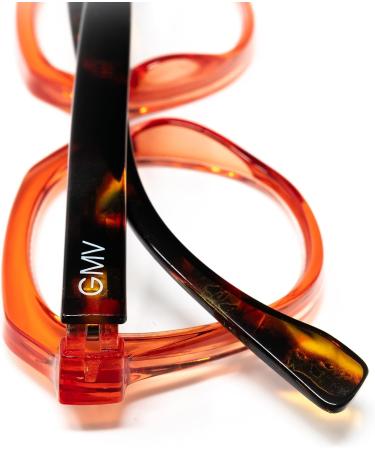 Gian Marco Venturi Women's Ferrara Reading Glasses - Stylish Red Size M | International Shipping Available - Buy Online on GoSupps.com