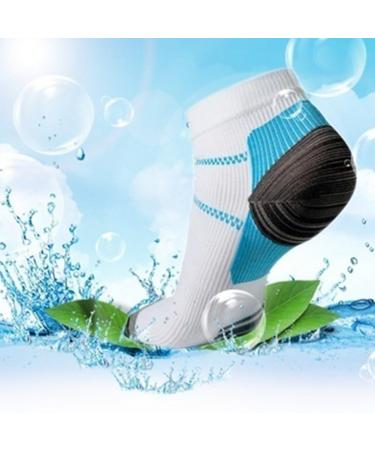 Unisex Compression Socks for Plantar Fasciitis & Heel Spurs | Venous Support for Foot Pain Relief - Buy Online on GoSupps.com