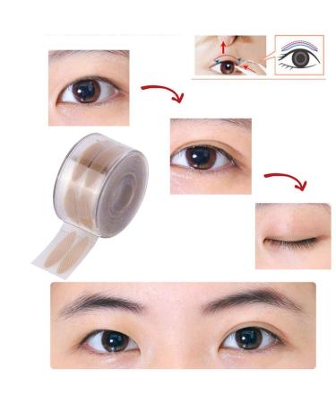 Healvian Eye Lid Tape 3 Roll 600pcs Double Eyelid Tape Stickers Invisible Eyelid Tape Adhesive Mesh Pattern L & S 2 roll L & 1 roll S - Buy Online on GoSupps.com