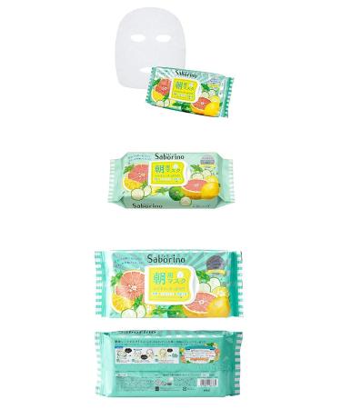 Saborino Morning Beauty Face Mask - 32 Sheets, Fresh - Hydrating Skincare - Buy Online on GoSupps.com