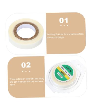 MAGICLULU 3 Rolls Wig Film Women Lace Tape Ladies Wigs Lacefront Wig Adhesive Lace Tape Hair Extensions Tape Bonding Toupee Hairpiece Tape Women's Front Lace White Glue Hair Piece - Buy Online on GoSupps.com