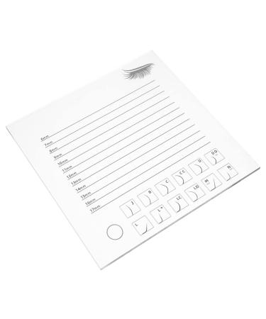 Eyelash Display Board Eyelash Display Tray Eyelash Grafting Tool Eyelash Extension Tray Eyelash Grafting Supplies Beauty Salon Tool Eyelash Extension Tool Eyelash Grafting Supply