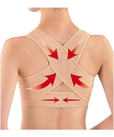 SUPVOX Back Posture Corrector Hunchback Relief Humpback Correction Bra Support for Woman - Size L 80-85CM - Buy Online on GoSupps.com