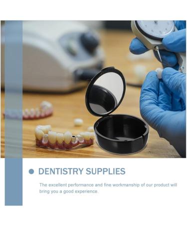 Lurrose 2-Stage Braces Storage Box - Plastic Organizer for Dentures & Travel Cases | Ideal Lid Container - Buy Online on GoSupps.com