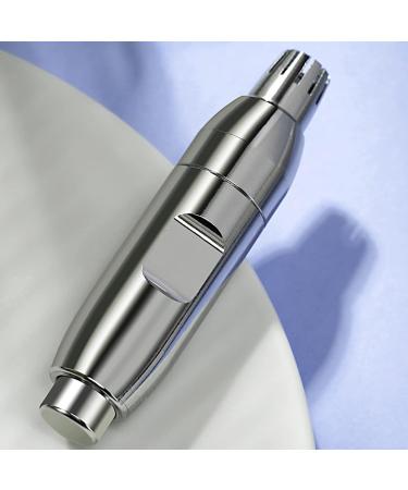 Nose Hair Trimmer - Stainless Steel Manual Clip for Ear & Nose | Rounded Corner Blade for Safe Grooming - Buy Online on GoSupps.com
