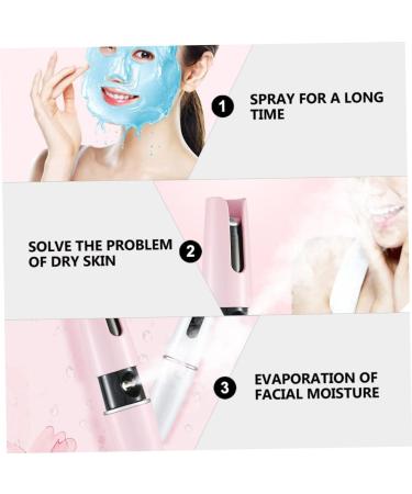  minkissy minkissy Face Steam Mist Moisturizing Face Mister Pink Mister Facial Mist Maker Nano Steam Mister Beauty Care Care Care Sprayer Miss Abs - Buy Online on GoSupps.com