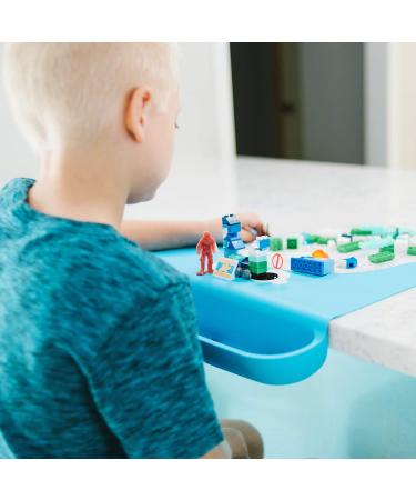 Cibo Food Catching Baby Placemat with Suction - Silicone Wide Mouth Mat for Toddlers, Kids & Babies - Strawberry Red | Watch Video Demo - Buy Online on GoSupps.com