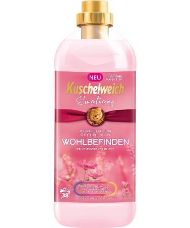 Kuschelweich Emotions Wellbeing - Fabric Softener 1l (38 washes) Emotions Wellbeing (1 liter)