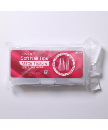 Buy AIMeili 432pcs Transparent Fake Nails - 12 Sizes Short Coffee Artificial Nail Tips for Acrylic & UV Gel Nail Art - Perfect for DIY Nail Designs - Buy Online on GoSupps.com
