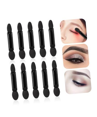 SOESFOUFU 100pcs Eyeshadow Brush Kit Women Eyeshadow Brush Makeup Eyeshadow Brush Eye Shadow Applicator Black