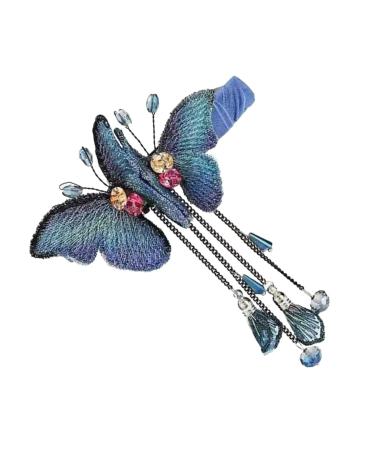 Angoily Butterfly Spring Hair Clip Barrettes Claw Clips for Girls Ladies Hair Accessories Hair Claws Girls Hair Accessories Girls Hair Clips Rhinestones of Hairpin