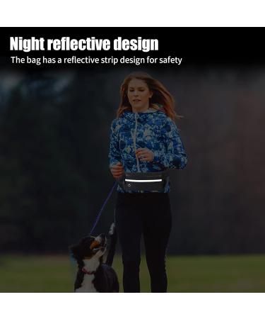Hands Free Dog Lead with Fanny Pack for Walking Jogging Running Durable Dog Lead for Medium Large Dogs Retractable Bungee Lead Running Dog Lead with Reflective Stitches Seat Belt Buckle - Buy Online on GoSupps.com