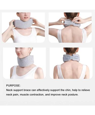 Safwel Halskrause Neck Support & Pain Relief Bandage - Stabilize Vertebrae with Comfort - Buy Online on GoSupps.com