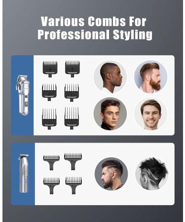 Jack & Rose Cordless Hair Clippers & Trimmers Set | Professional Barber Clippers for Men - Perfect for Home & Salon Use - Buy Online on GoSupps.com