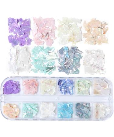 URFEDA Nail Sequins Colourful Flakes Irregular Nail Decoration 3D Glitter Sequins Nail Decals Art DIY Nail Art Decoration Sticker for Nails Nail Art Sequins Rhinestone Nail Art Manicure - Buy Online on GoSupps.com