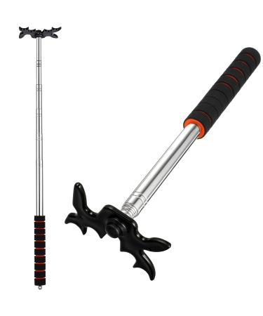 Skylety Retractable Billiard Cue Stick Bridge with Bridge Head, Billiard Pool Cue Accessory for Pool Table, Plastic Bridge Head Black - Buy Online on GoSupps.com