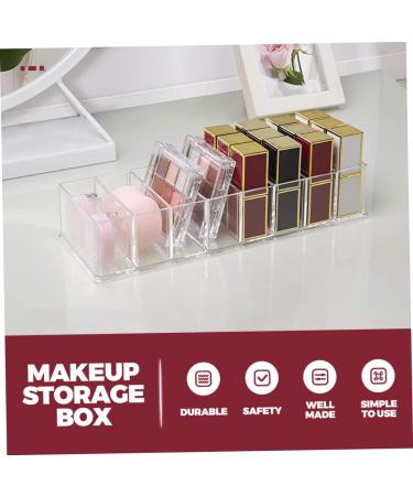 Balacoo 3pcs Box Makeup Storage Box Makeup Compact Organizer Eye Shadow Holder Eye Shadow Box Acrylic - Buy Online on GoSupps.com