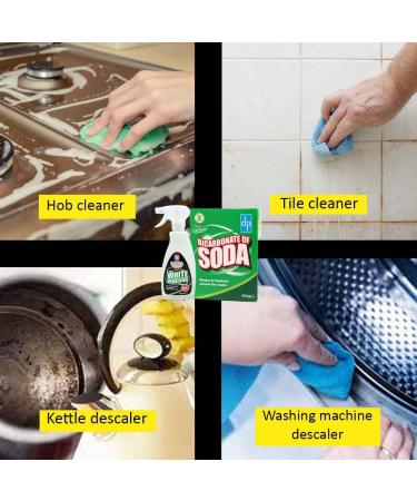 Ditch EXTRA strength white vinegar spray for cleaning| Bicarbonate of soda for cleaning| microfibre cloth white vinegar and baking soda for cleaning - Buy Online on GoSupps.com