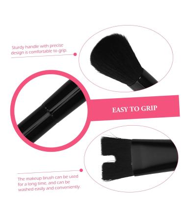 Miss Nylon Blush Brush | Dual-Ended Makeup Brush for Highlighter & Concealer | Essential Makeup Tool for Flawless Finish - Buy Online on GoSupps.com