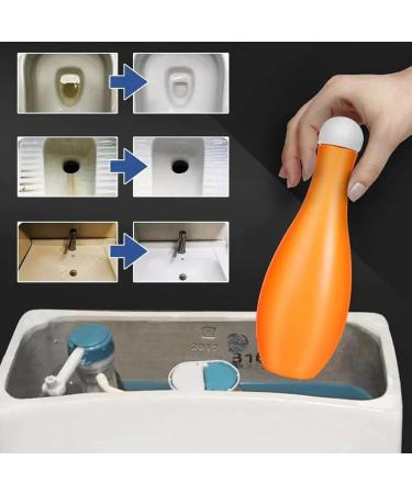 Bowling Blue Bubble Toilet Bowl Cleaner Automatic Long-Lasting Toilet Bowl Cleaner In Bottle Toilet Cleaner for Cistern Prevents Limescale Toilet Fresheners Deodorizing & Descaling (5Pcs) - Buy Online on GoSupps.com