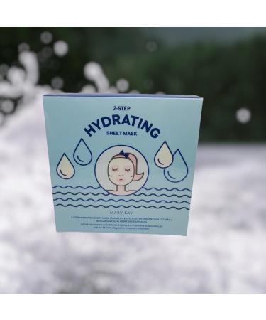 2-Step Hydrating Facial Mask Set - 8 Masks with Hyaluronic Acid & Glycerin for Refreshing Hydrating & Brightening Normal to Dry Skin - Buy Online on GoSupps.com