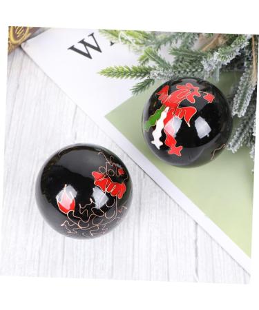 Healeved 6 Stk Small Baoding Balls | Chinese Relaxation & Massage Balls for Meditation and Health Care - Buy Online on GoSupps.com