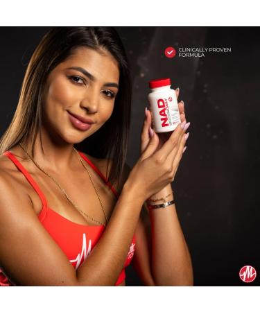 Metabolic Nutrition NAD MAX 350mg Anti-Aging Cellular Rejuvenator, Supports Cellular Energy and Mitochondrial Function, 30 Day Supply - Buy Online on GoSupps.com