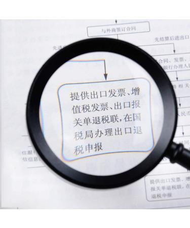 10 Times Magnifier Handheld Child Old Man Reading Watch Repair Enlarge Mirror Optical Glass HD Made in China - Buy Online on GoSupps.com