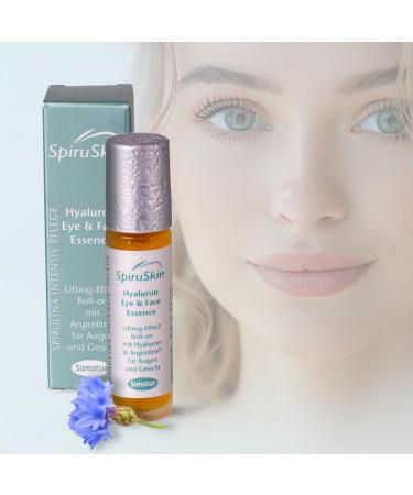Sanatur SpiruSkin Hyaluron Eye & Face Essence Face and Eye Essence 1 Pack (1 x 10 ml)