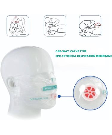 First Aid Ventilation Mask Set - 4 Key Ring Masks Breathing Barriers CPR Pocket Mask for Adults & Children - Buy Online on GoSupps.com