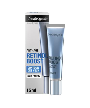 Neutrogena | Retinol Boost Anti-Aging Eye Cream (15 ml tube) – Facial treatment to combat signs of aging, fine lines and crow's feet
